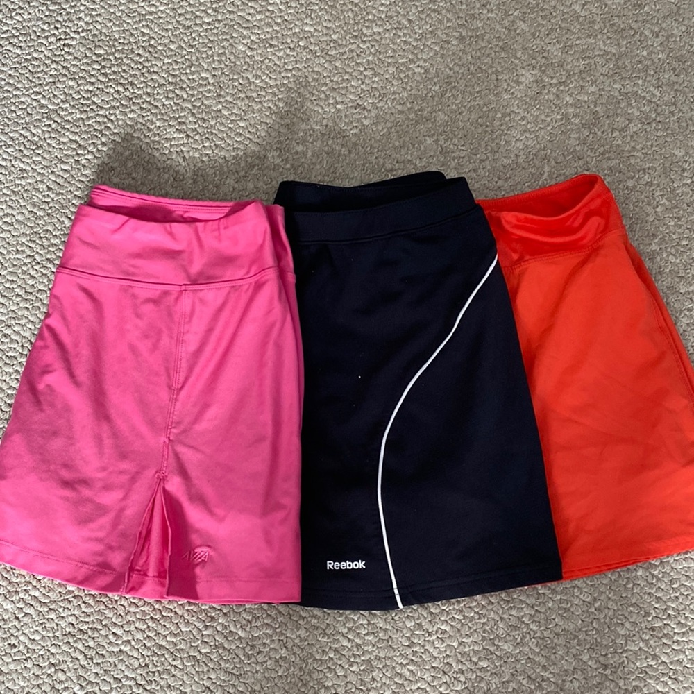 Bundle of 3 athletic skorts!  Reebok, Gap and Avia!  All size large!